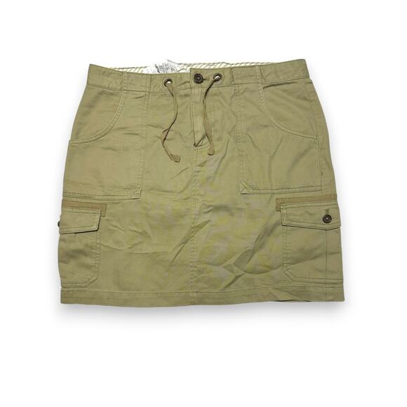 Carhartt Womens Khaki Cargo Utility Skirt Size 8 - Picture 1 of 9